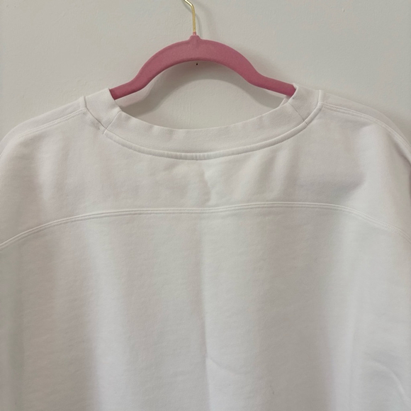 Lululemon | Perfectly Oversized Crew Sweatshirt | Sz 14 | White | EUC - Picture 5 of 8